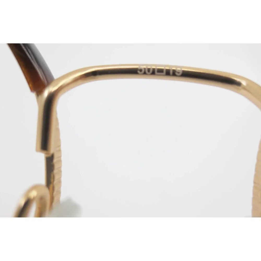 Robert Mitchell RM 202214 TO/G Gold Tortoise Round Eyeglass Frames 50-19-145
